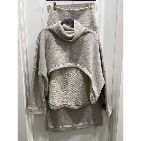 NWT Free People Milley Reversible Set in Wet Plaster Sz XS - Picture 8 of 12